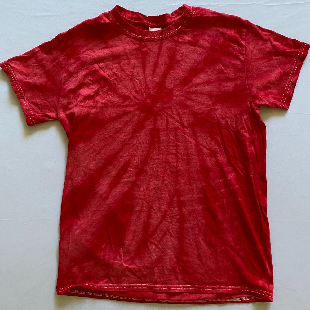 Colortone Red Tie-Dye T-Shirt